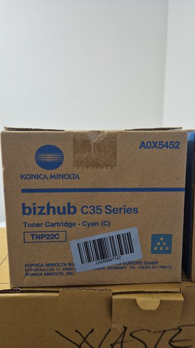 Vând cartușe Konica - Minolta Bizhub C35  Noi