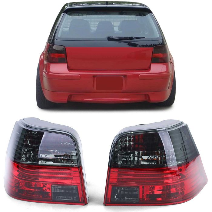 Стопове Голф 4 Кристални тъмни опушени Тунинг Vw Golf mk4 нови