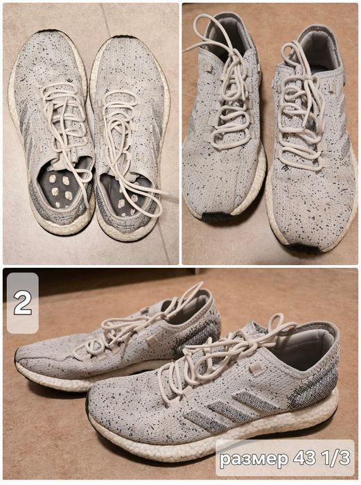 Различни модели Adidas Ultraboost и Pureboost