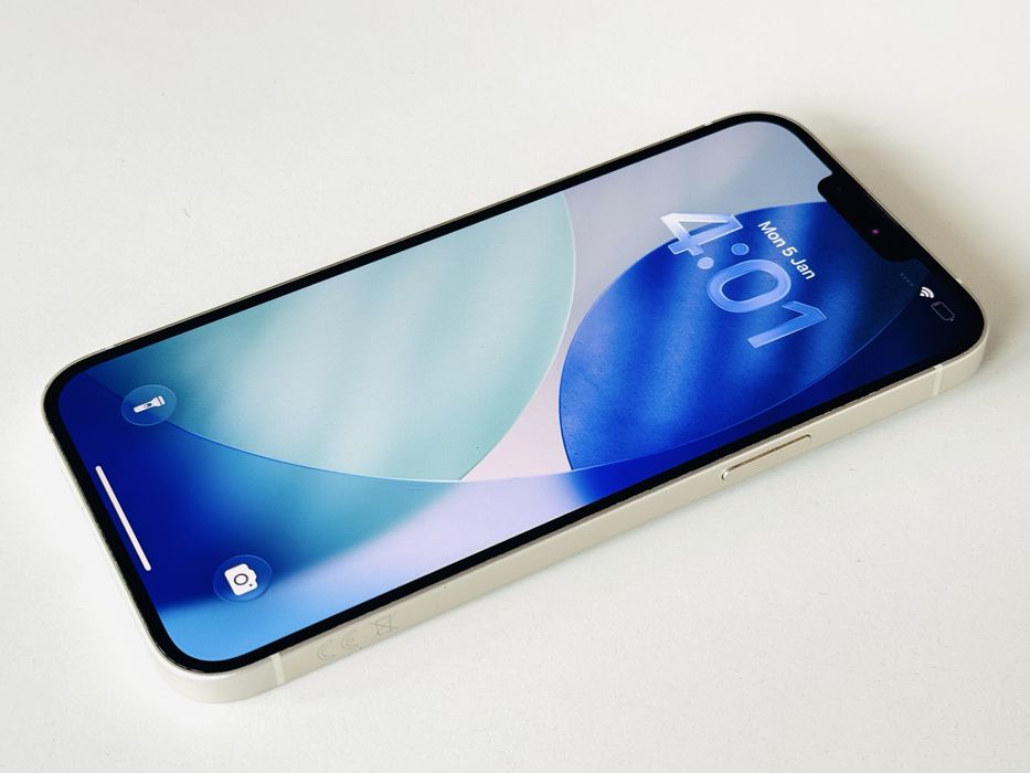 Iphone 14 128GB White 100% Батерия! Гаранция 6 месеца