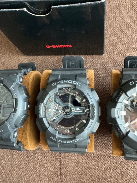 Мъжки черен часовник Casio G-shock
