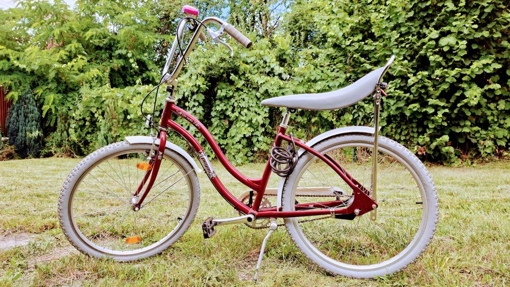 Bicicleta Pegas Strada 2 Aluminiu 3S, 26", visiniu – stare excelenta