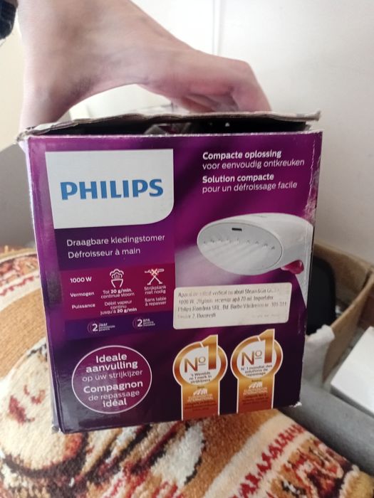 Aparat de calcat cu aburi philips 1000w