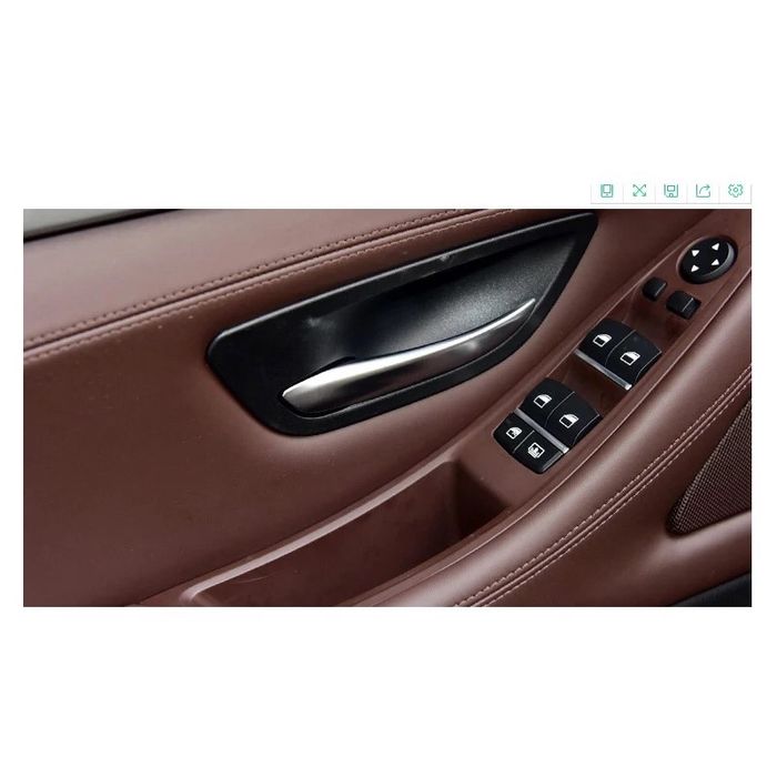 Maner interior fata stanga usa Bmw Seria 5 F10 F11 negru moka brown