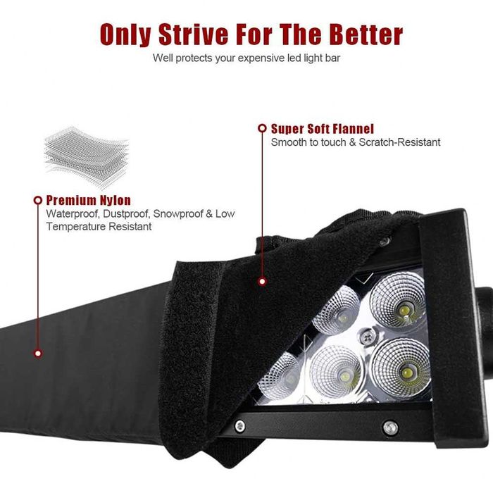 61 см Универсален Предпазен Калъф Протектор за LED BAR ЛЕД БАР