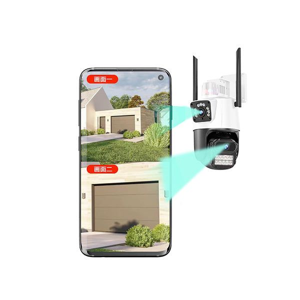 Двойна Wi-Fi Smart камера за наблюдение / SMK032/