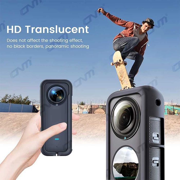 Protectie obiective lentile de sticla pentru camera Insta360 ONE X2