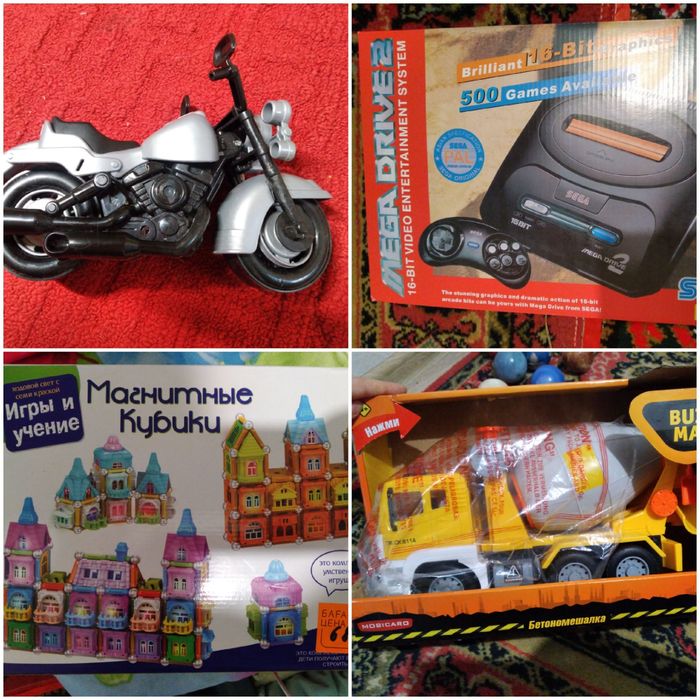 Игрушки деревянные и  машинки