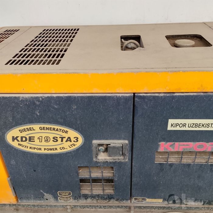 дизельный генератор Kipor в шумозащитном кожухе, с частотой 50 Hz.
