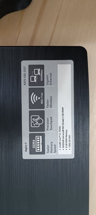 Продам ноутбук Acer Aspire 3