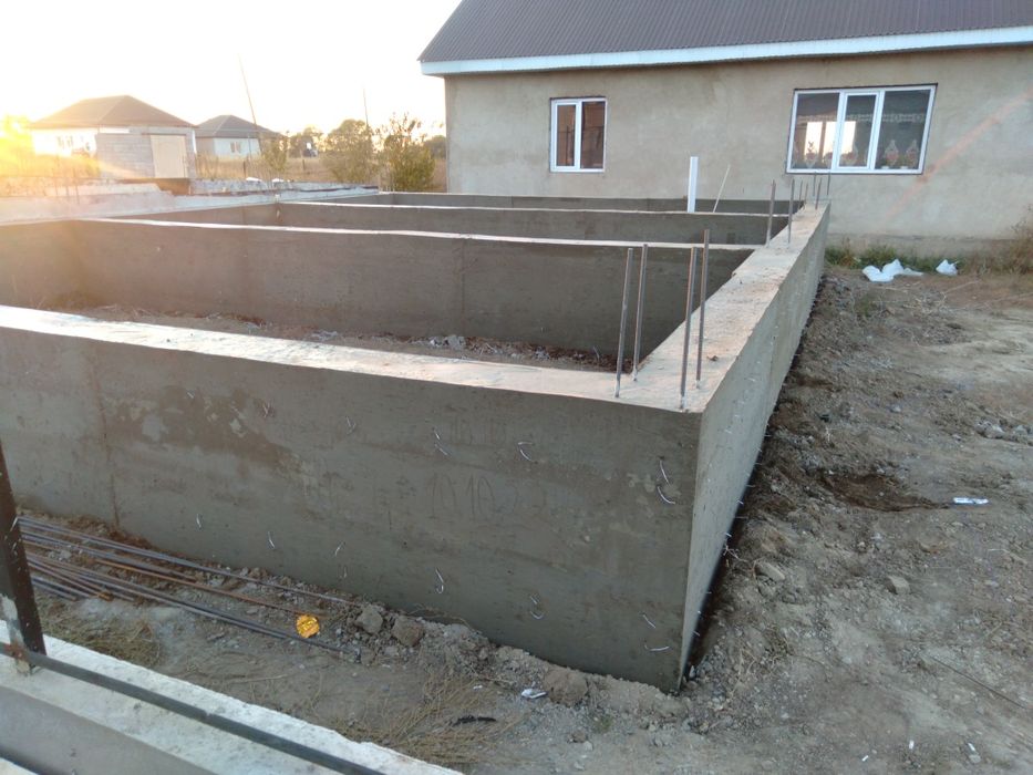 Заливаем фундамент