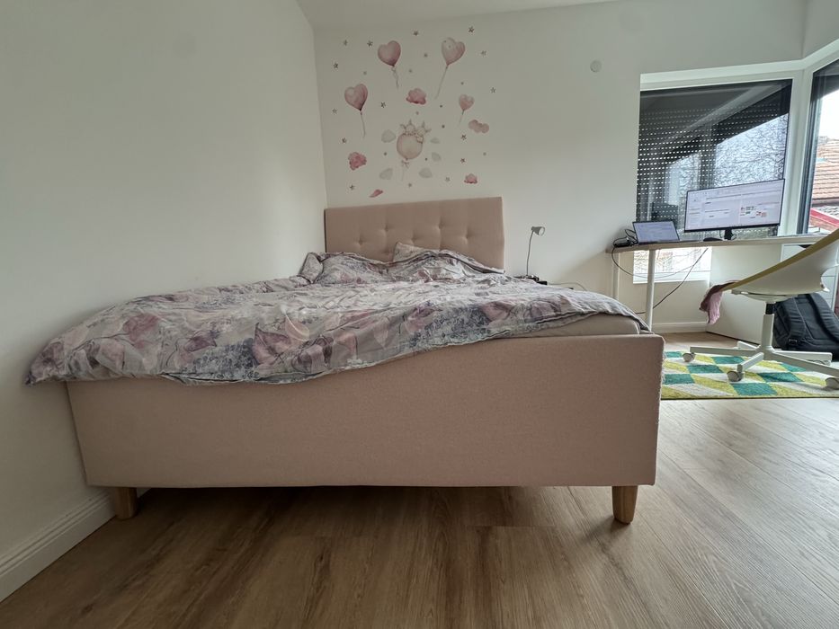 Pat Ikea  Idanaes, roz pal, 140*200