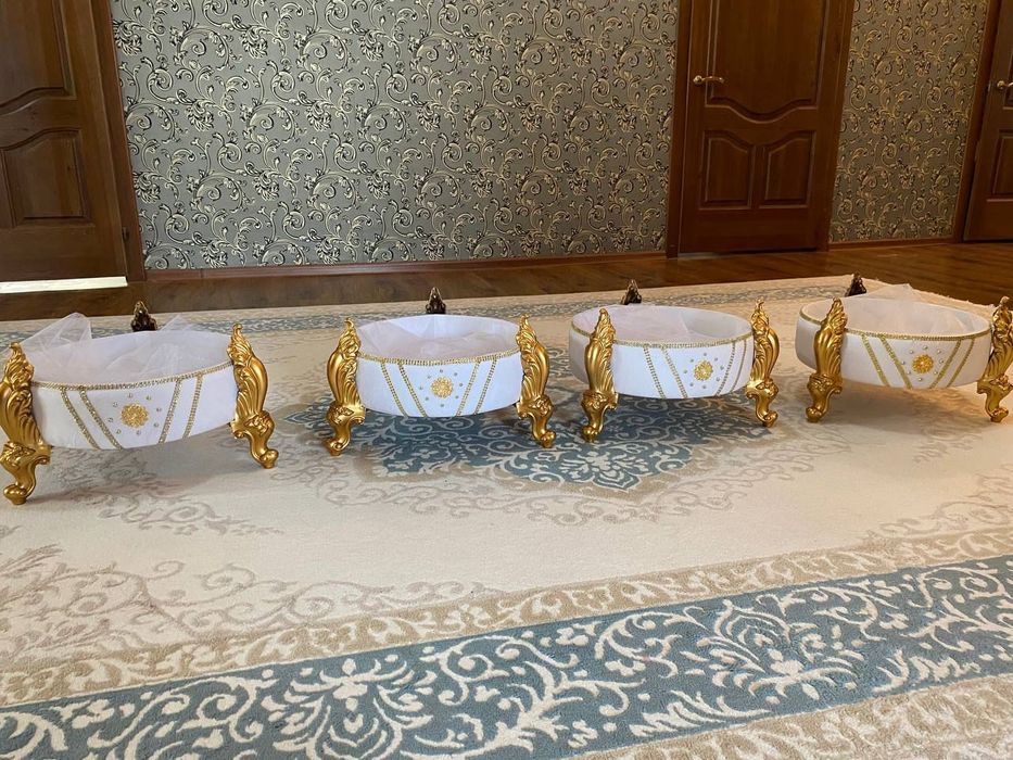 Дам в аренду нарядные корзинки для кудалык, бесик той и.т.д