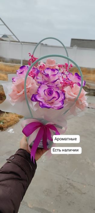 Мыльные букеты и мыльные сумчки