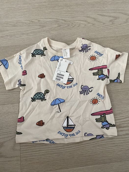 Tricou bebelusi nou h&m marimea 68, 4-6 luni