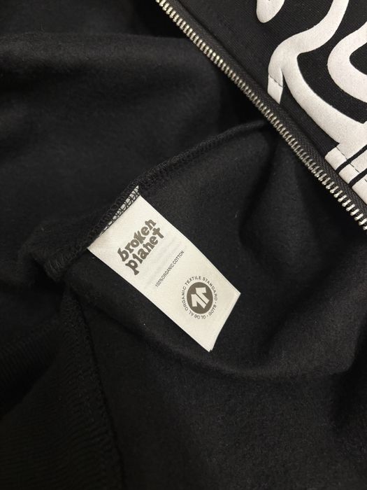Broken planet zip hoodie