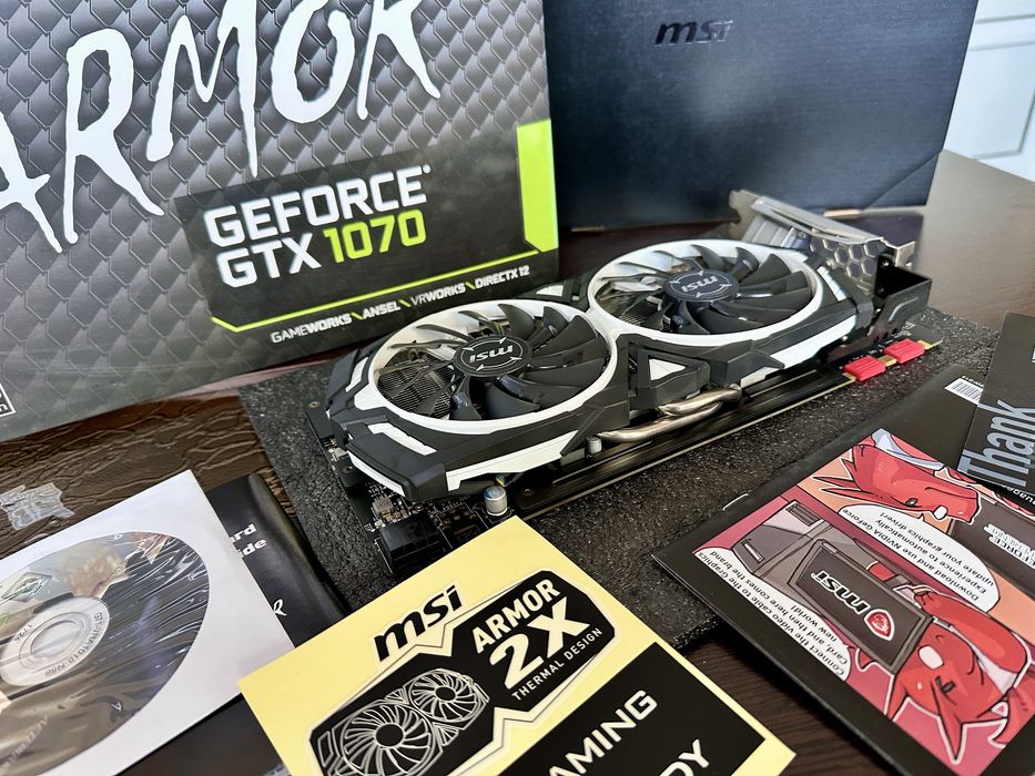 Видео карта MSI GeForce GTX 1070 8GB