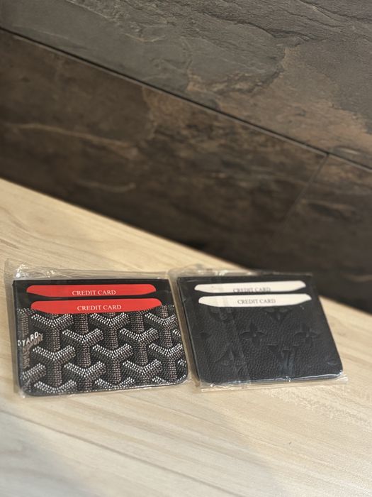 Дизайнерски Card Holder  LV и Goyard Saint Sulpice