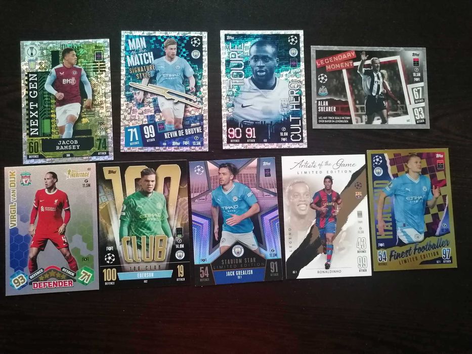 Продавам карти Match Attax 2023 / 2024