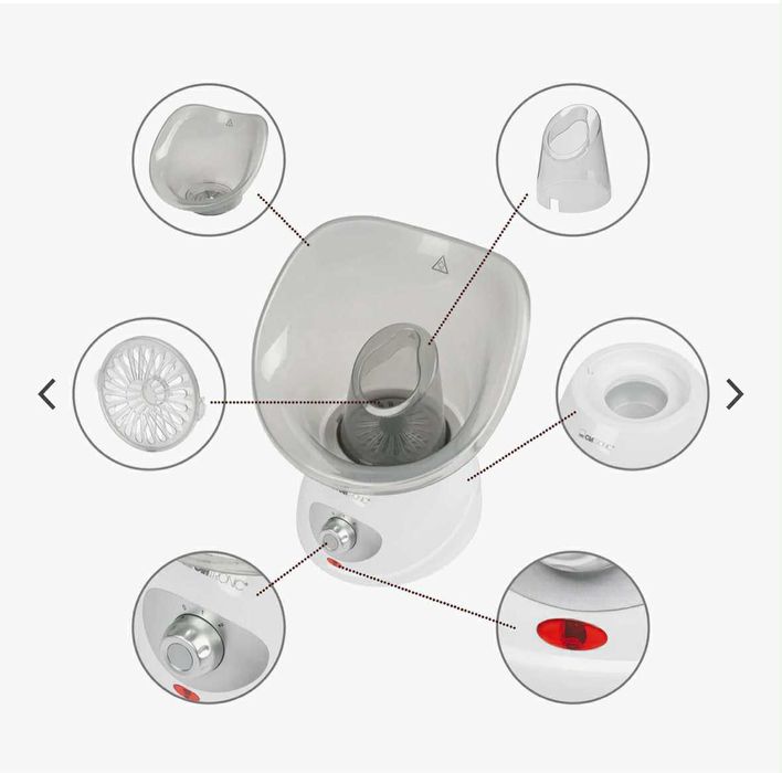 НОВА сауна за лице 2 в 1 ProfiCare Clatronic GS 3656