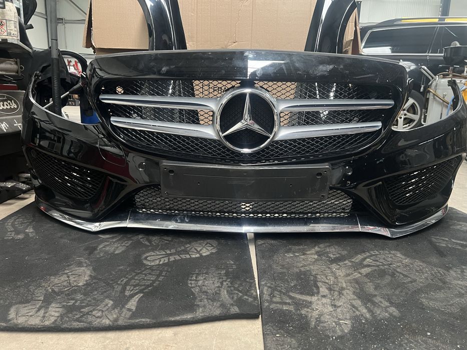 Mercedes W205 C класа предна броня AMG