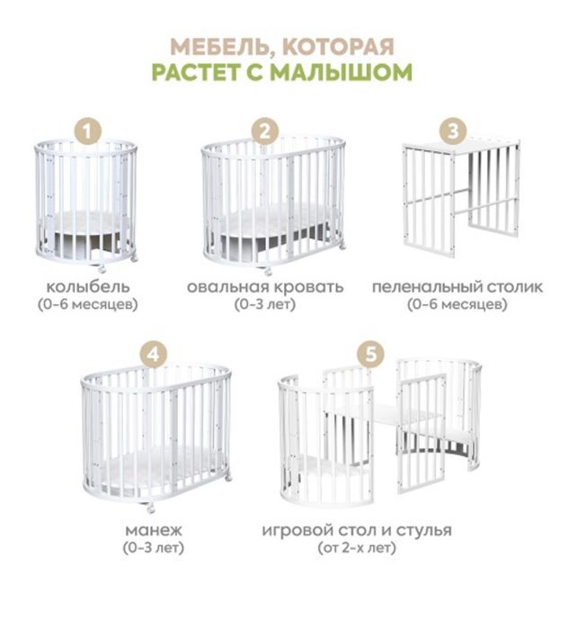 Детская кровать трансформер