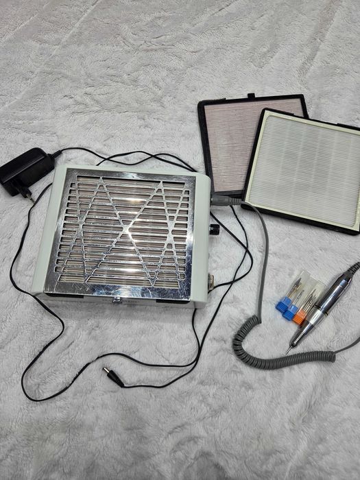 Aspirator + freza manichiură 2 în 1 Luxorize