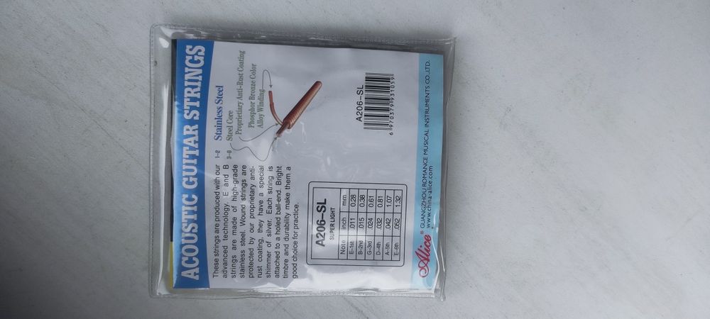 Струны на гитару акустическую