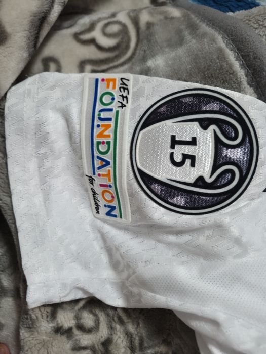 Tricou fotbal alb