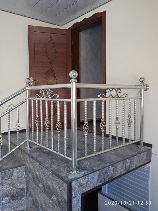 Нержавейка перила 265000 стеклянный козерог