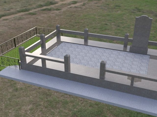 Оградки памятники мазар