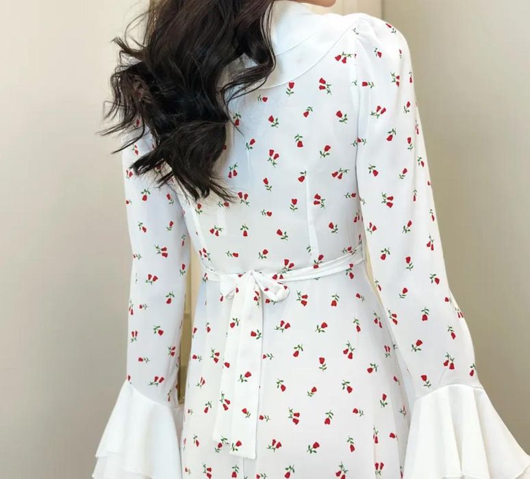 Платья на запах летнее