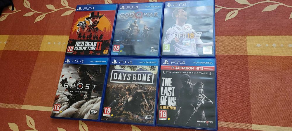 Ps4 Pro +6 jocuri originale
