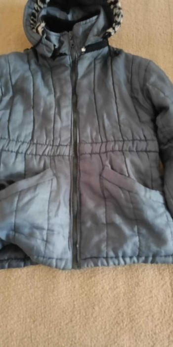 Зимна шуба с качулка размер S