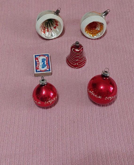 Ёлочные игрушки советские