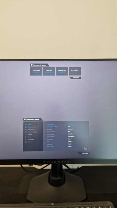 Monitor Alienware 27' AW2724DM in garantie