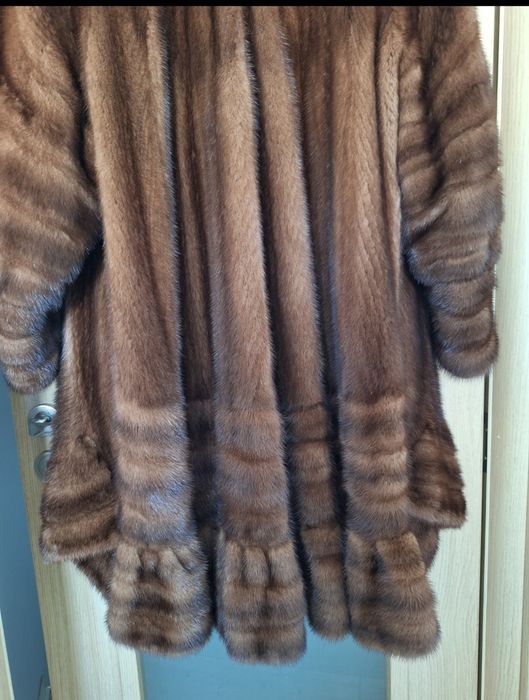 Норка естествен косъм модел пеперуда