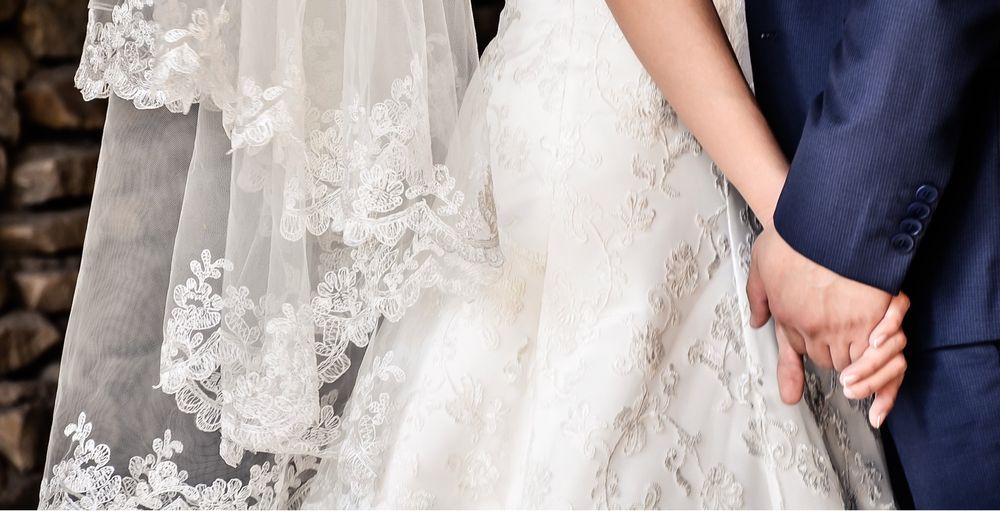 изысканное свадебное платье