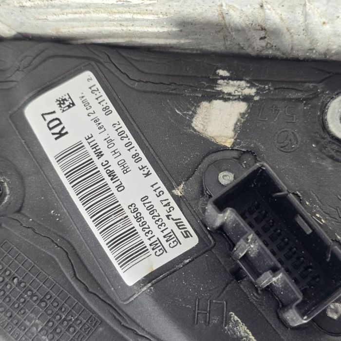 Oglinda stanga alba Z40R 12 pini Opel Insignia A