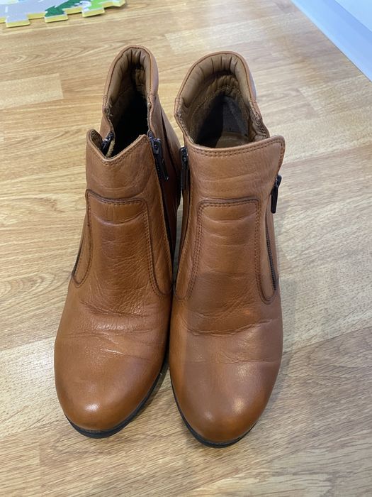 Сапоги натур телячья кожа