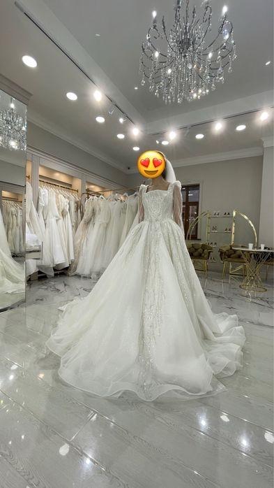 Платье свадебное королевское