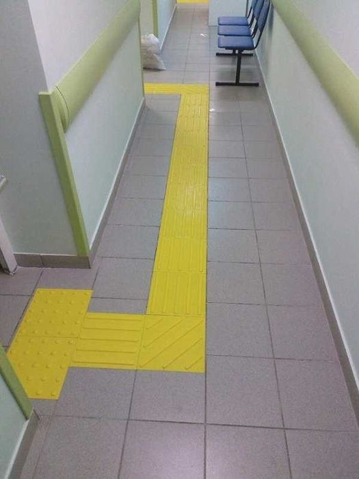 Тактильные плитки резина