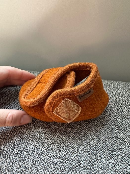 En Fant вълнени домашни пантофи за бебе размер 21-22