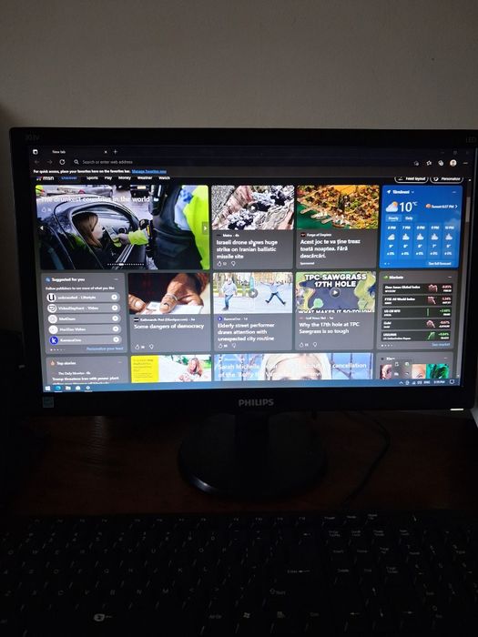Mini PC i3 ssd + monitor Philips 20 inch i3 SSD