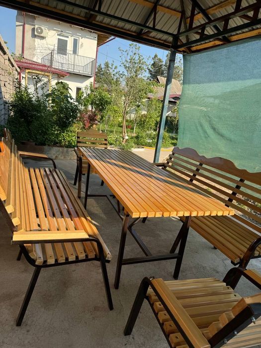 Дача 6 соток около ташморе с кадастром с техникой 2 дома