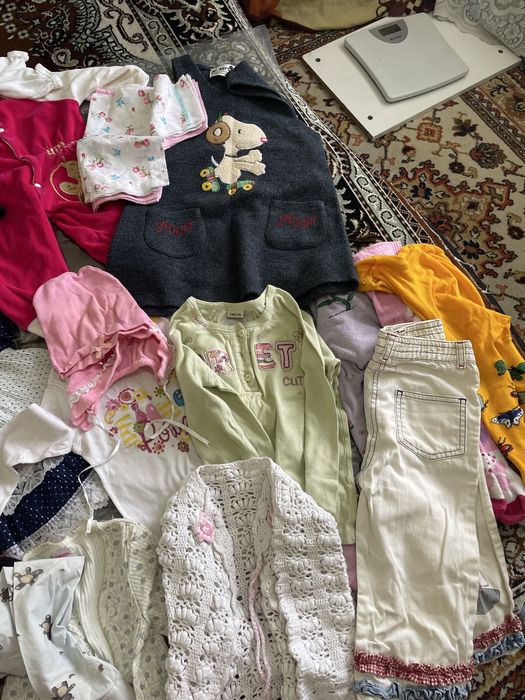 Вещи для девочки от рождения до 5 лет