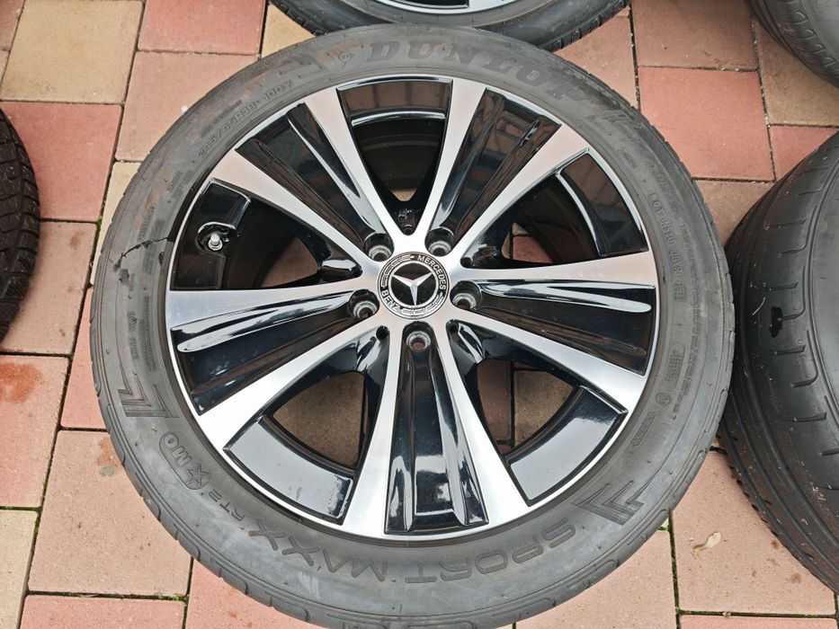 Jante Mercedes E-Class W213 2 lățimi 245 45-275 40R18 Pirelli Vară2022