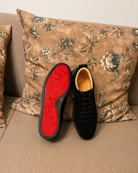 Adidasi Christian Louboutin Low Black Edition
