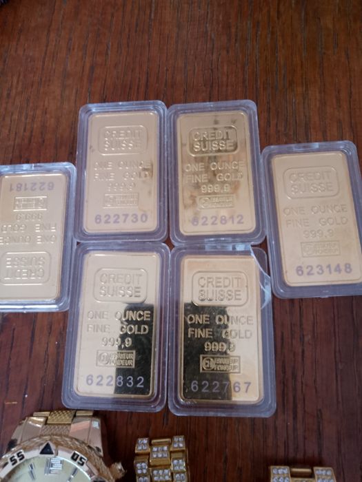 Ceas de bărbat galbeni placat cu aur0752310547