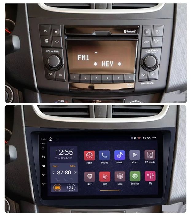 Navigatie Suzuki Swift ( 2010 - 2017 ) 4GB Garantie Camera Marsarier